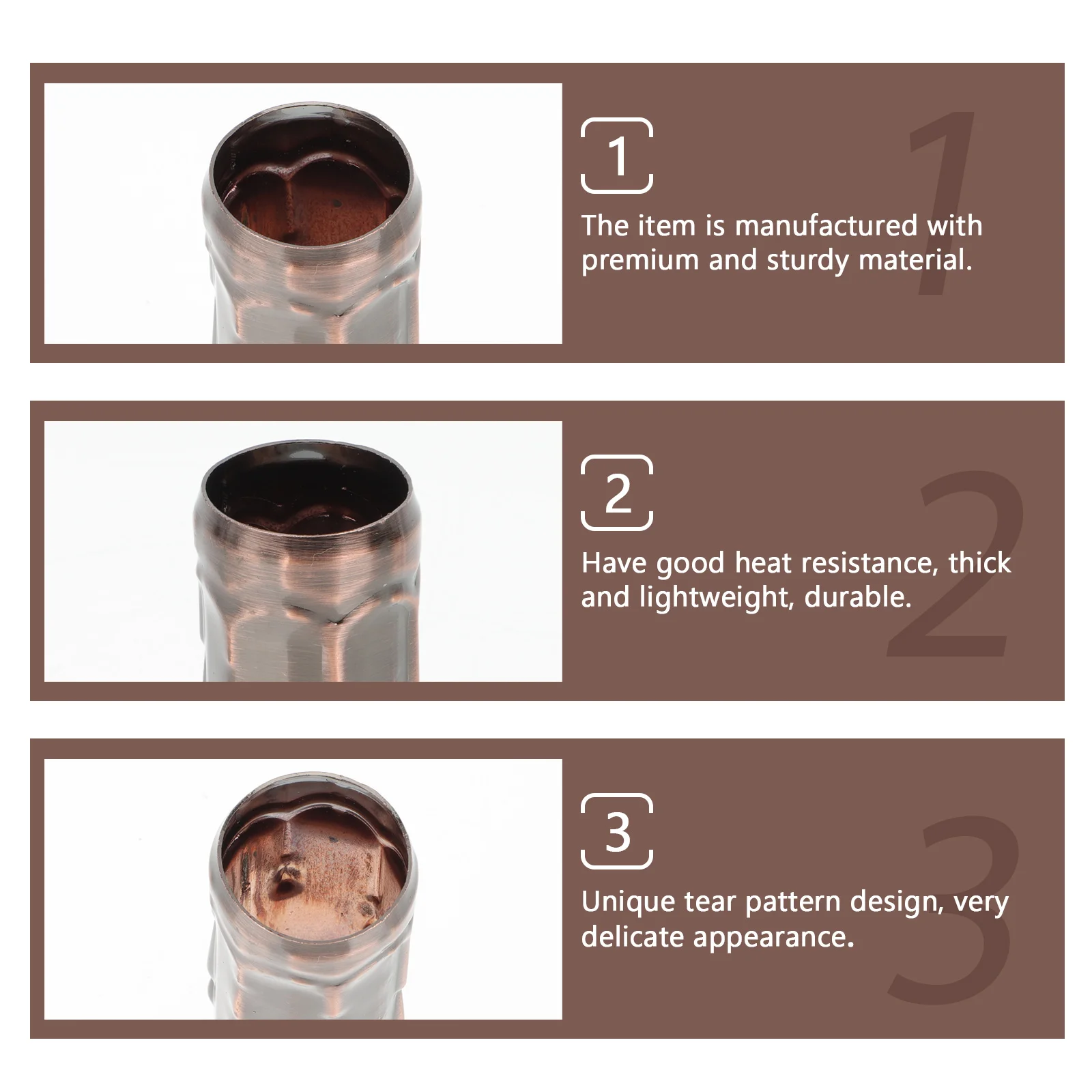 

6pcs Tear Lamp Base Covers Crystal Ch Lamp Base Sleeve Parts Lighting Accessories Bulb Sockets Vintage DIY Decor