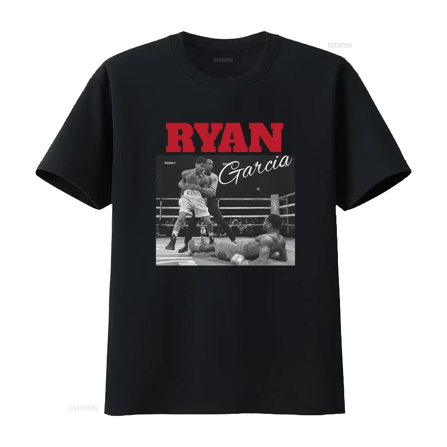 Ryan Gracia Ko Devin Haney T shirt Garcia Boxing Mexican boxer Iconic photo long or short sleeves vintage Washed streetwear