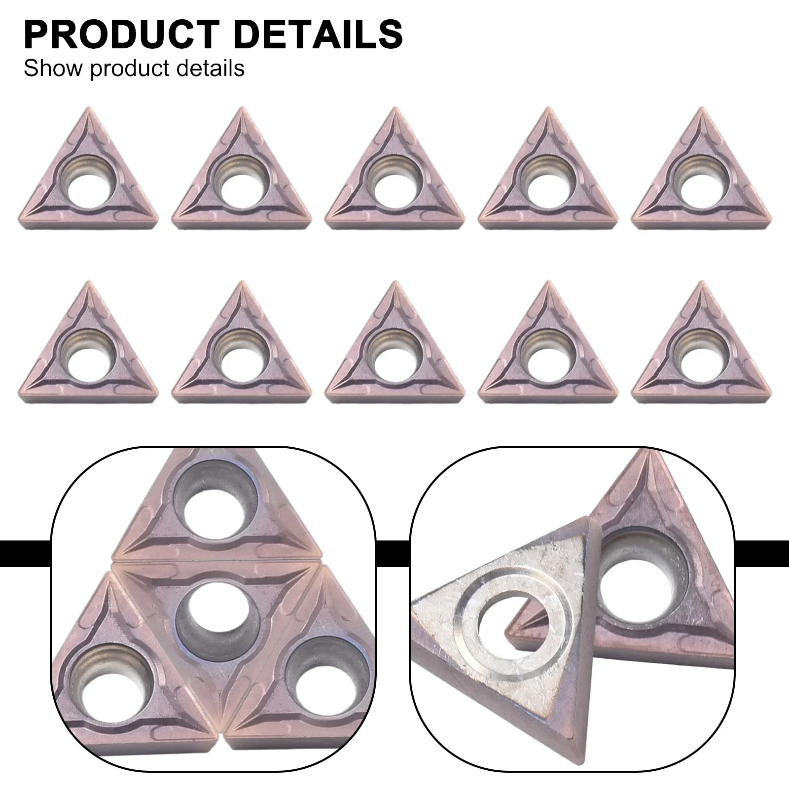 

Indexable Inserts CNC Blades Business Industrial 10pcs Box TCMT32.51 Carbide Turning TCMT16T304 Insert Finishing