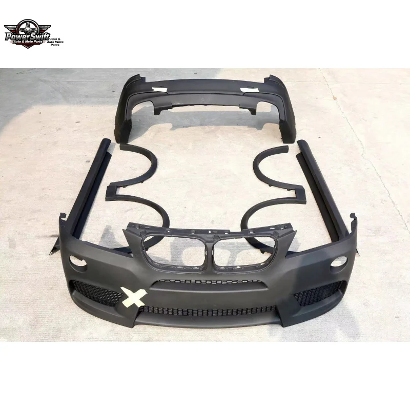 

Suitable for BMW Old X3 Modified X3M Full Body Kit Front Rear Bumper Side Skirts Wheel Arches