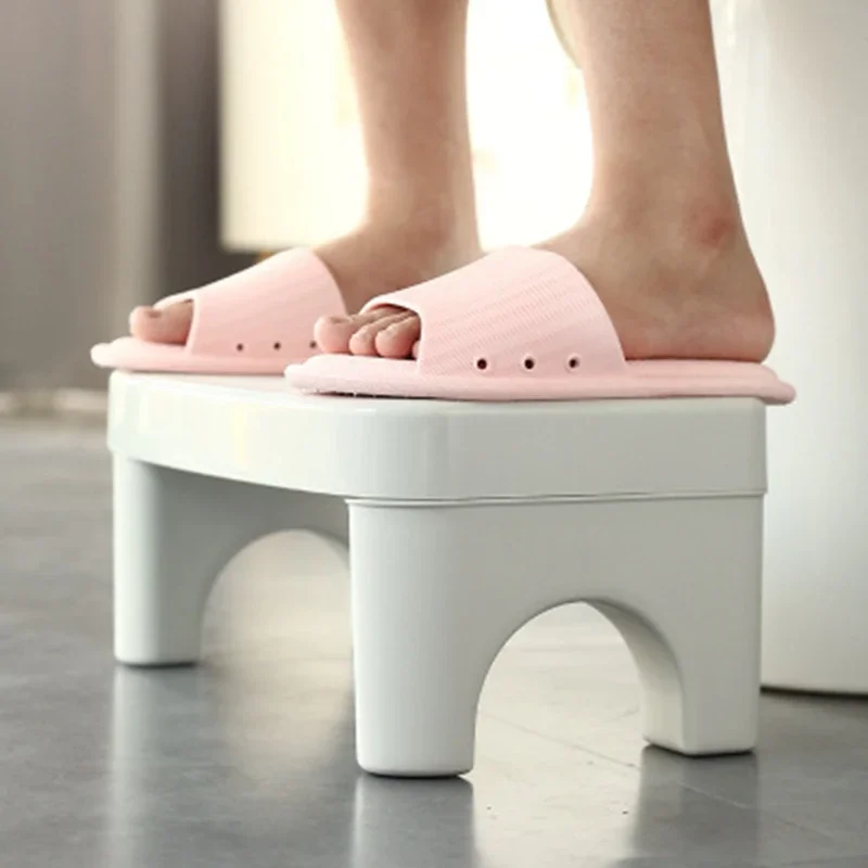 Bathroom Squatty Potty Toilet Stool Footstool Reinforcement Elderly Adult Men Women Kids Anti-Fall Safety Toilet Foot Stool