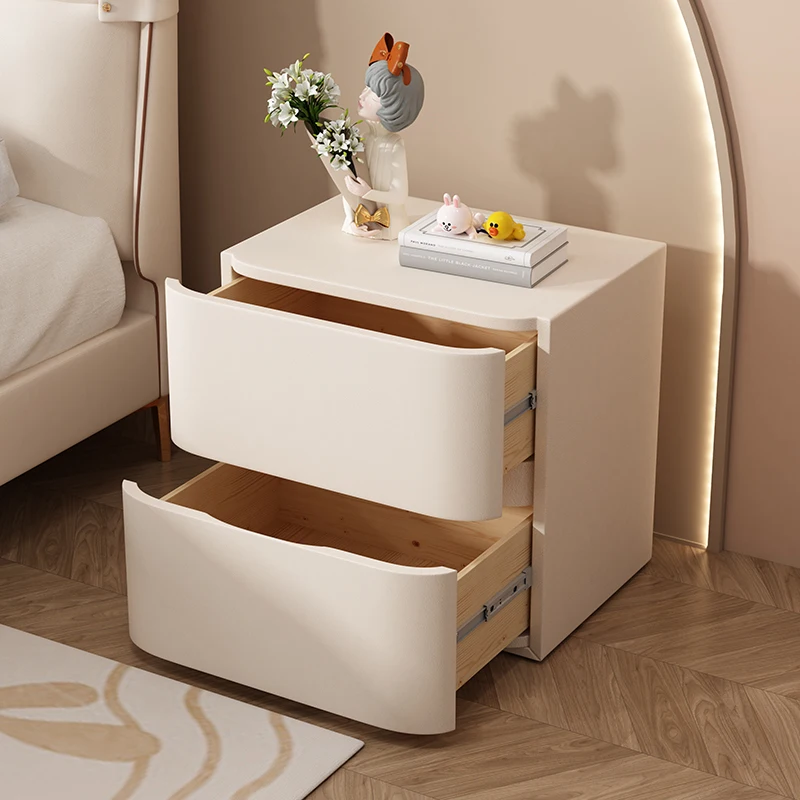 Woodiness Modern Bedside Table Italian Small Bedroom Floor Bedside Table Minimalism Comodini Camera Da Letto Home Furniture