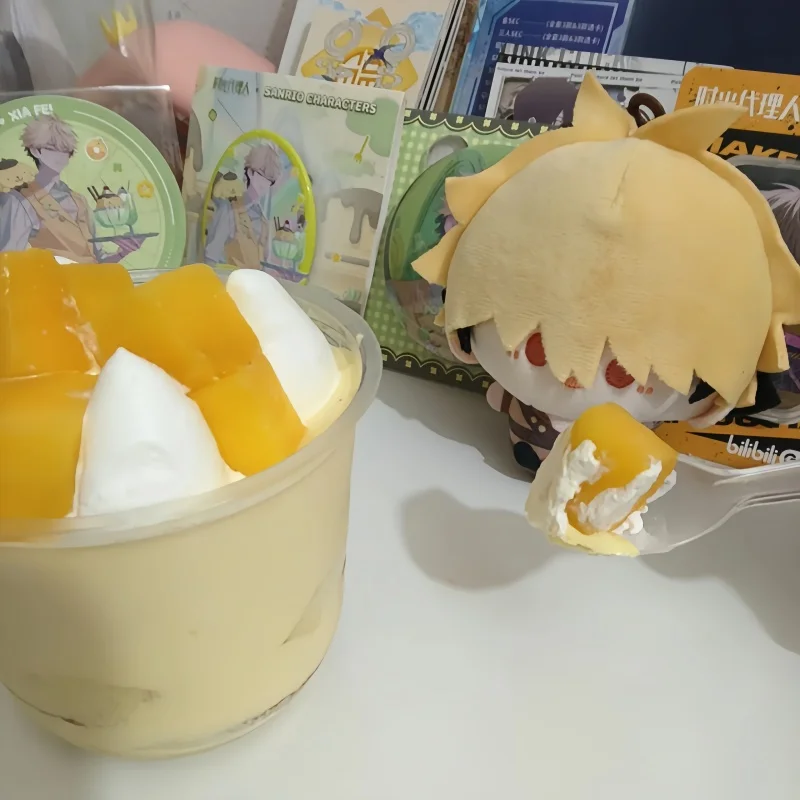 リンククリック アニメ周辺グッズ 雷都学院シリーズ 成夏師 Q版ぬいぐるみ かわいいバックパック飾りおもちゃ 友達へのプレゼント ホリデーギフト