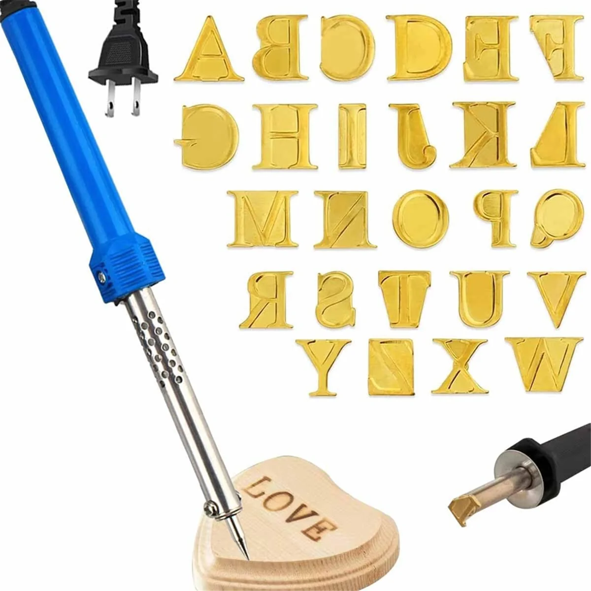 New Wood Burner with Letters S - Chisel Set Wood review and price