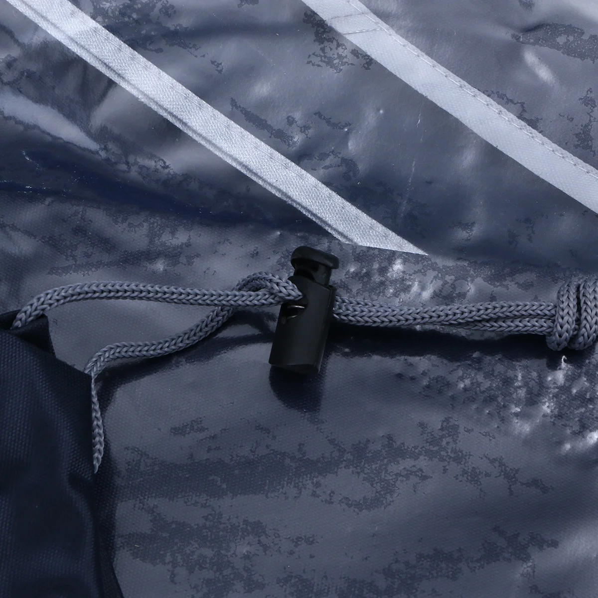 

Oxford Fabric Waterproof Thicken Raincoat Poncho Navy Adult Size Xxxxl Electric Bike Motorcycle Cycling Raincoat