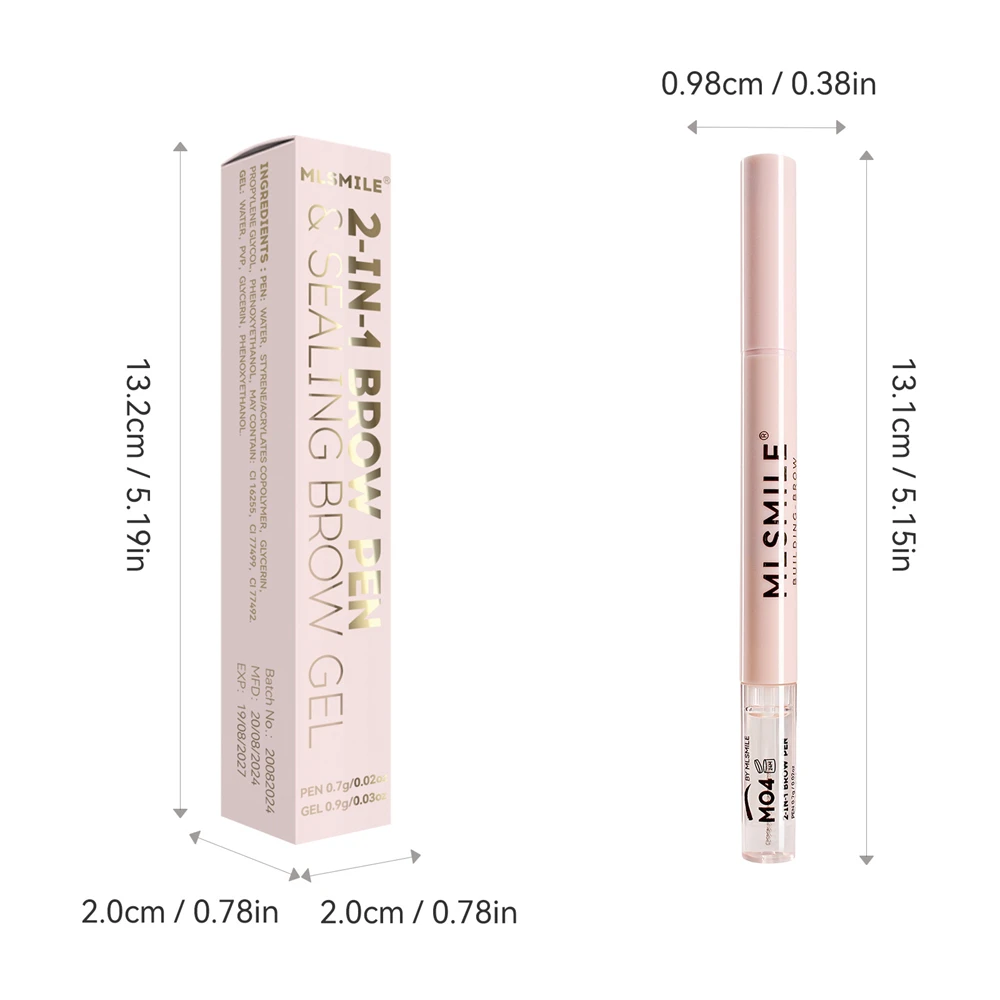 Lápis de sobrancelha matiz para sobrancelhas tatuagem à prova dwaterproof água longa duração mulher coreano maquiagem cosméticos caneta de sobrancelha lápis de sobrancelha