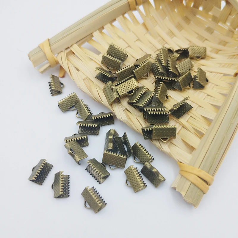 

10MM Horse Mouth Clip Horse Buckle Clip Flat Thread Vest Buckle Diy Jewelry Making Necklace Bracelet Materia 50/100PCS