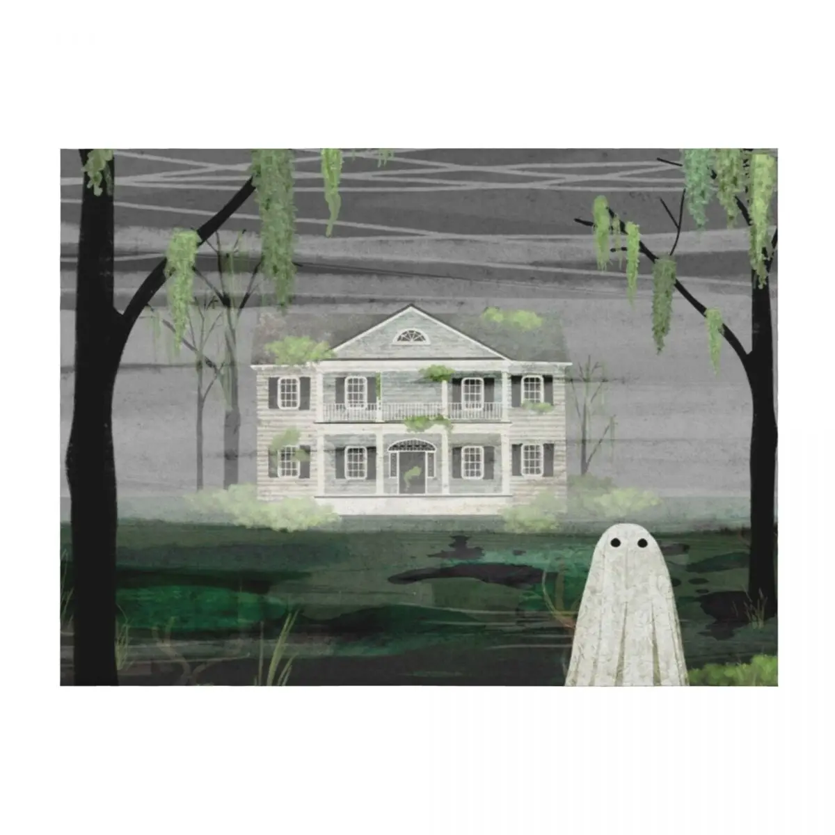 

Walter's House Throw Blanket Warm Decoratives Bed linens Polar Blankets