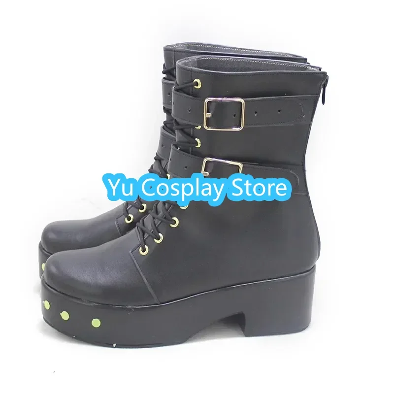 Game Zenless Zone Zero Cosplay Shoes Nicole Demara Cosplay Boots Halloween Carnival Boots PU Shoes Prop Custom Made