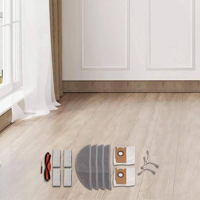 For Lydsto R1, R1A, R1 Pro, S1 Robot Vacuum Cleaner Parts Main Side Brush Hepa Filter Mop Cloth Dust Bag Accessories