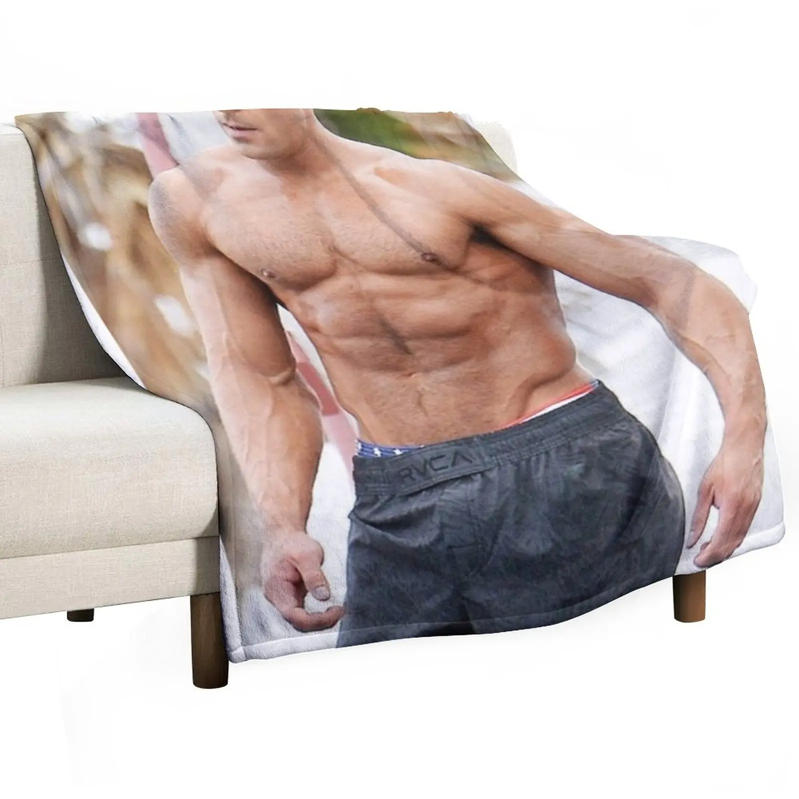 Zac efron Throw Blanket Decorative Sofas Loose Moving Stuffeds manga Tourist Blankets