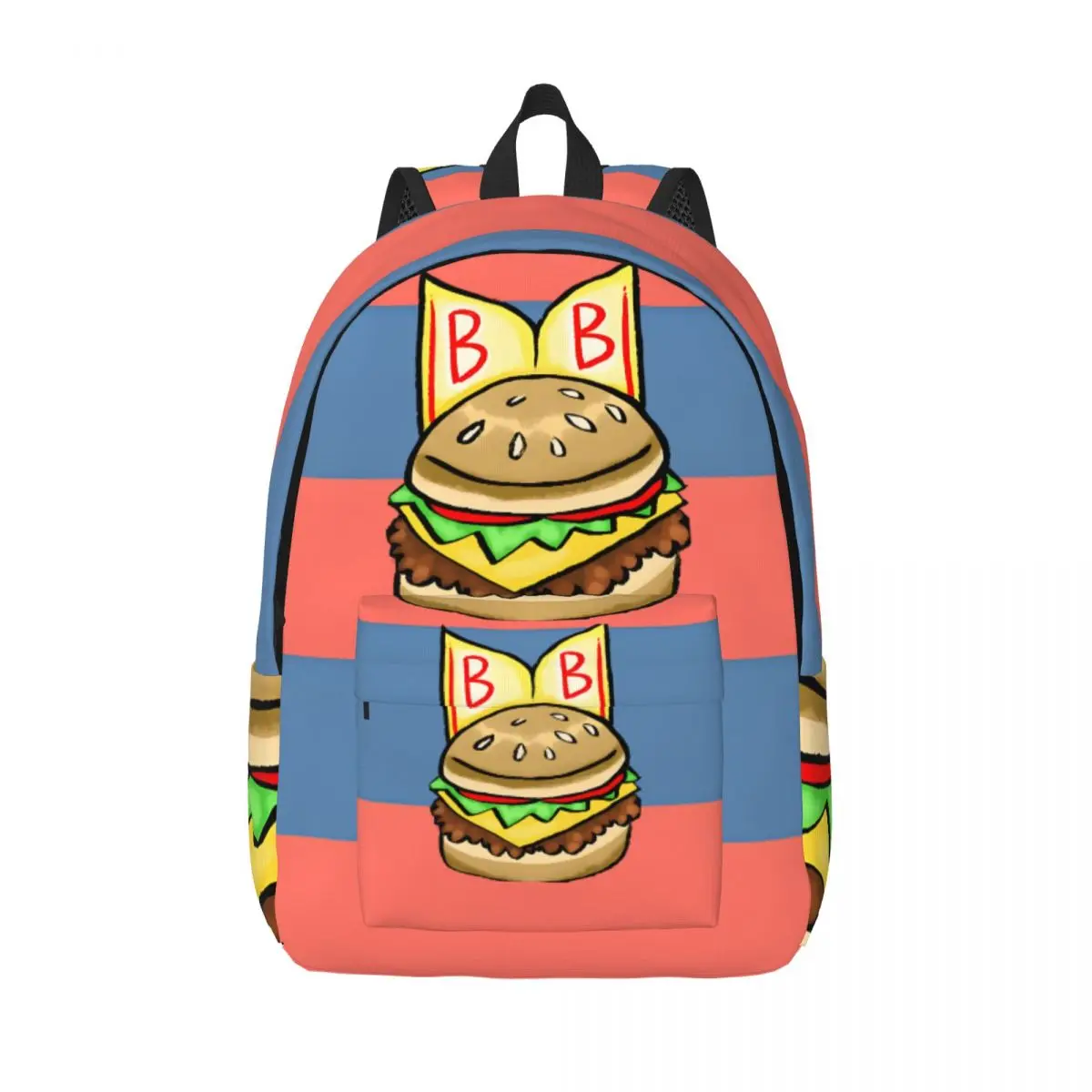 

Рюкзак на молнии для пикника с изображением вкусных гамбургеров