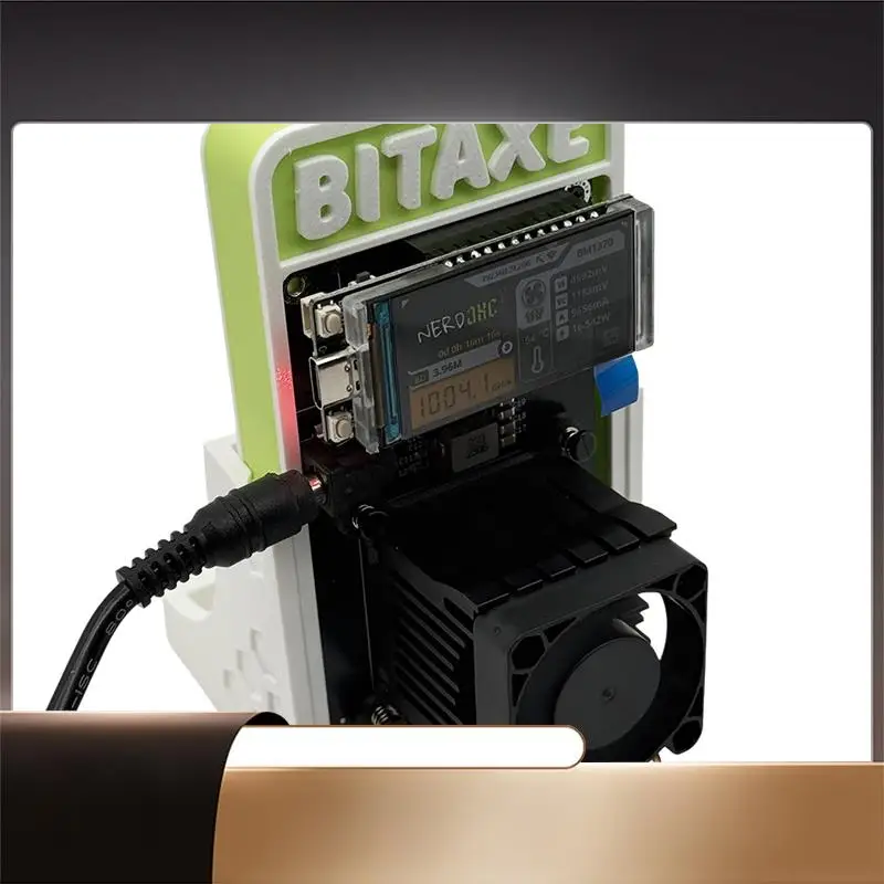 

X64A-Bitaxe Gamma Nerdaxe 601 1.2TH/S 1200GH/S BTC Solo Miner 18-22W BM1370 Asic From Antminer S21 Pro Crypto Miner