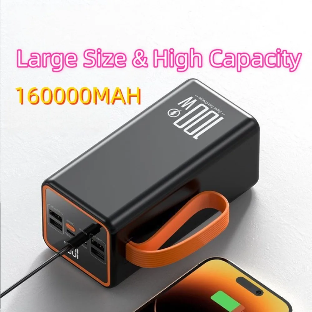 High Capacity Camping Light, Super Bright Beads, 20W PD Bidirectional Fast Charging, Charge 5 Devices Simultaneously