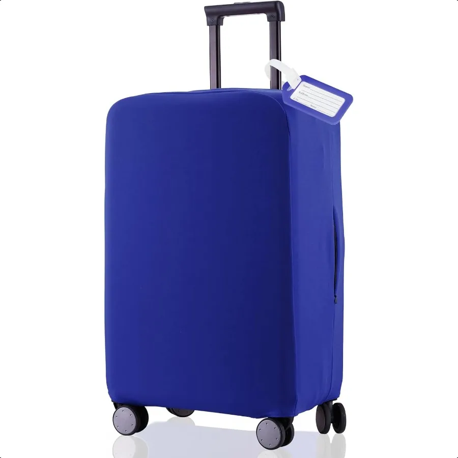 

Travel Lage Cover Suitcase Protector ScratchResistant Fit 1931 Inch Suitcase Not Included Suitcase Blue S(1921 inch )