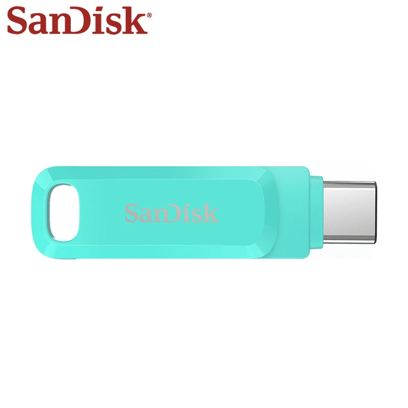 Sandisk Otg TYPE-C Usb 3.1 Flash Pen Drive Ddc3 64Gb 128Gb 256Gb 512Gb Lezen Tot 400 Mb/s Encryptie Pendrive Voor Telefoon Pc