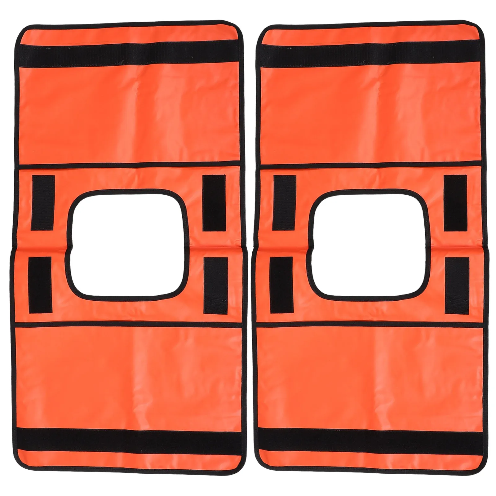 2Pcs Winch Rope Damper Heavy Duty Recovery Dampener Pocket Reflective Strip Safety Blanket Off Road Atv Truck Recovery