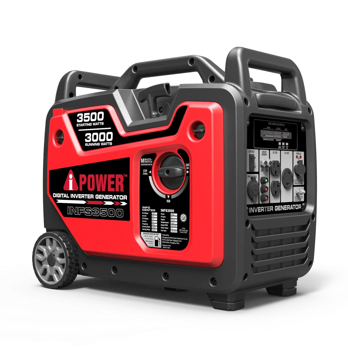 

【Hot】Senci Silent Generator Size Smaller and Light Weight 3KW -oline Inverter Generator Home Camping