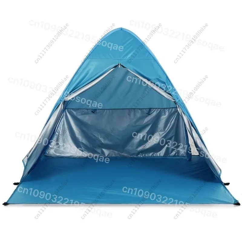 1pc Quick Opening Fully Automatic Sunshade Beach Tent Outdoor Camping Hand Thrown Pergola Portable Folding Curtain