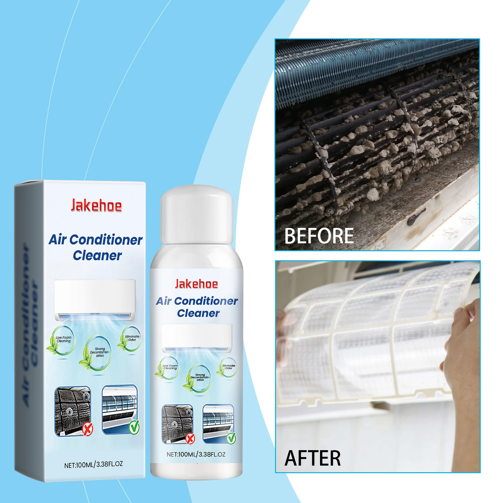 

Очиститель кондиционера Бытовой блок кондиционера Специальная жидкость для удаления пятен Очиститель пенопластовой модели