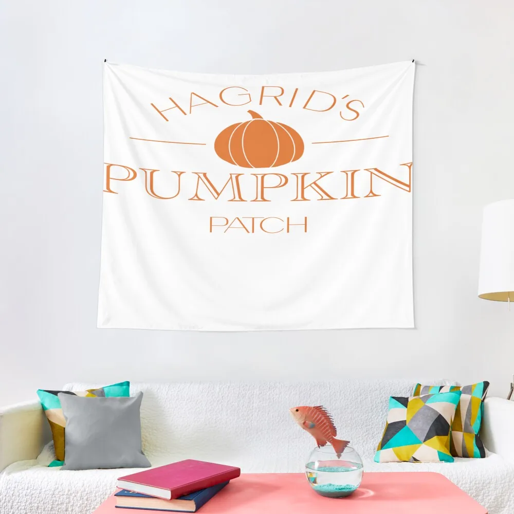 Hagrid′s Pumpkin Patch Orange Classic T-Shirt Wall Hanging Wall Aesthetic Room Decoration Tapestry Decorative Wall Tapestry