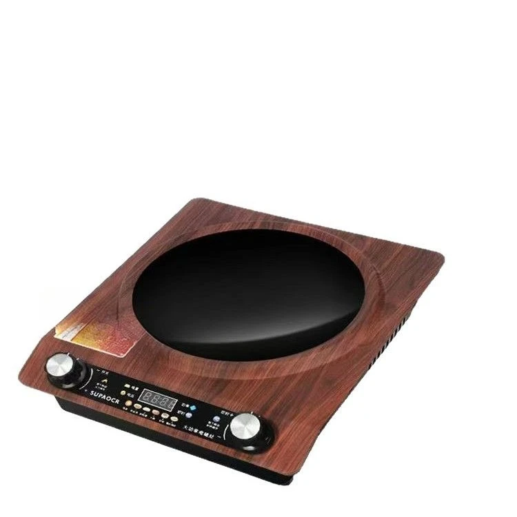 Concave induction cooker household 5000W stir-fry smart induction cooker