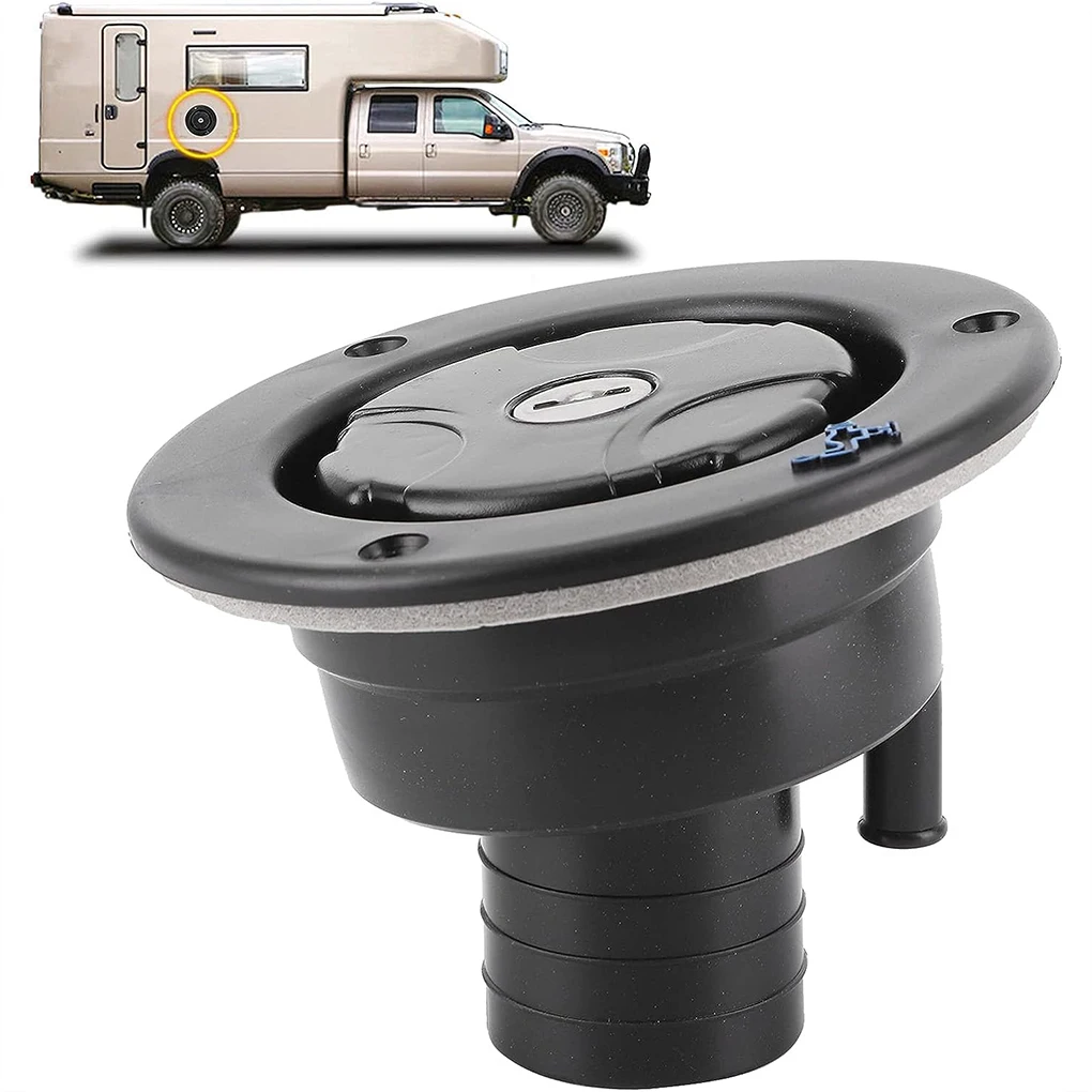 RV Water Fill Hatch - Ensures Fresh Water Supply Anywhere Widely ABS Water Fill Hatch Inlet