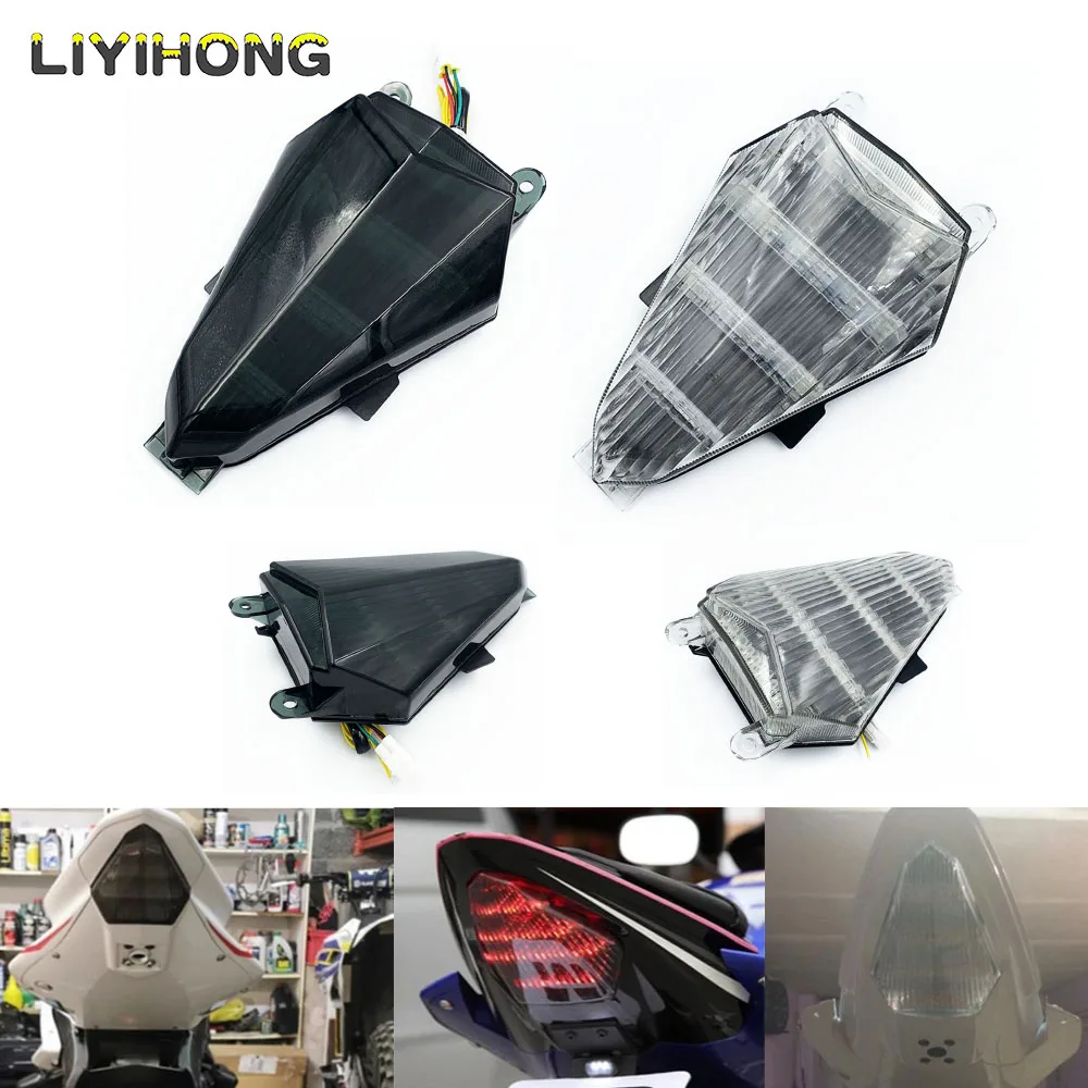 

Motorcycle light for Yamaha YZF R6 YZF-R6 06-07 Modified LED tail light motorcycle brake light with led turn signal Accessories