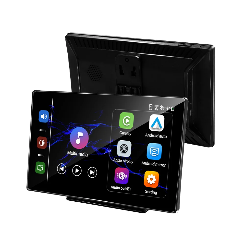 360 Panoramic System 9Inch Touch Screen Carplay Androidauto GPS Navigation Monitor Waterproof Night View 3D Image 360 Camera