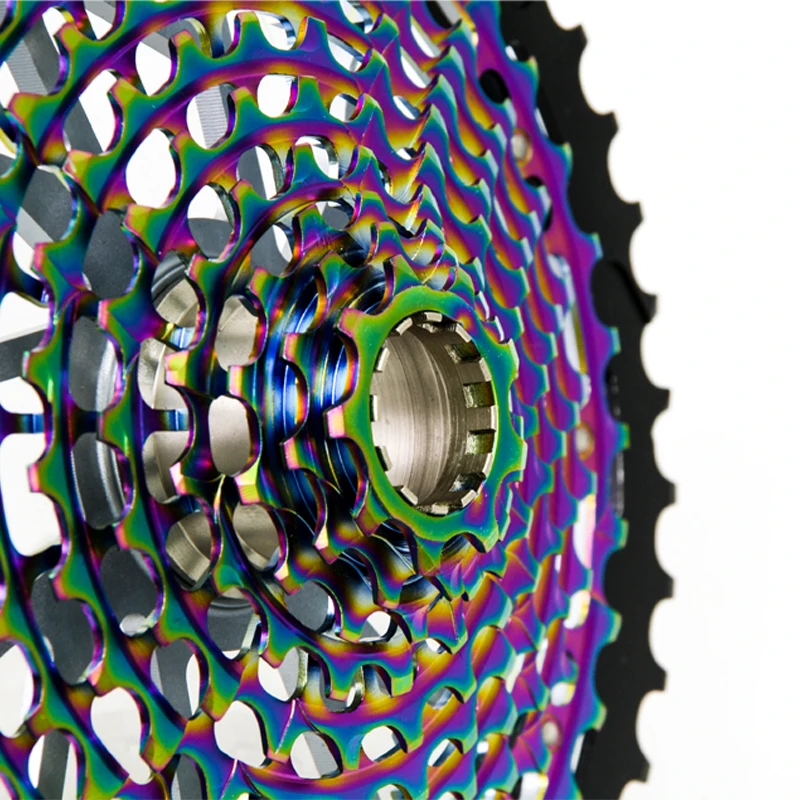 MTB Mountain Bike 12 Speed Freewheel 9-50T XD Ultralight Cassette Flywheel in Rainbow for S RAM XD K7