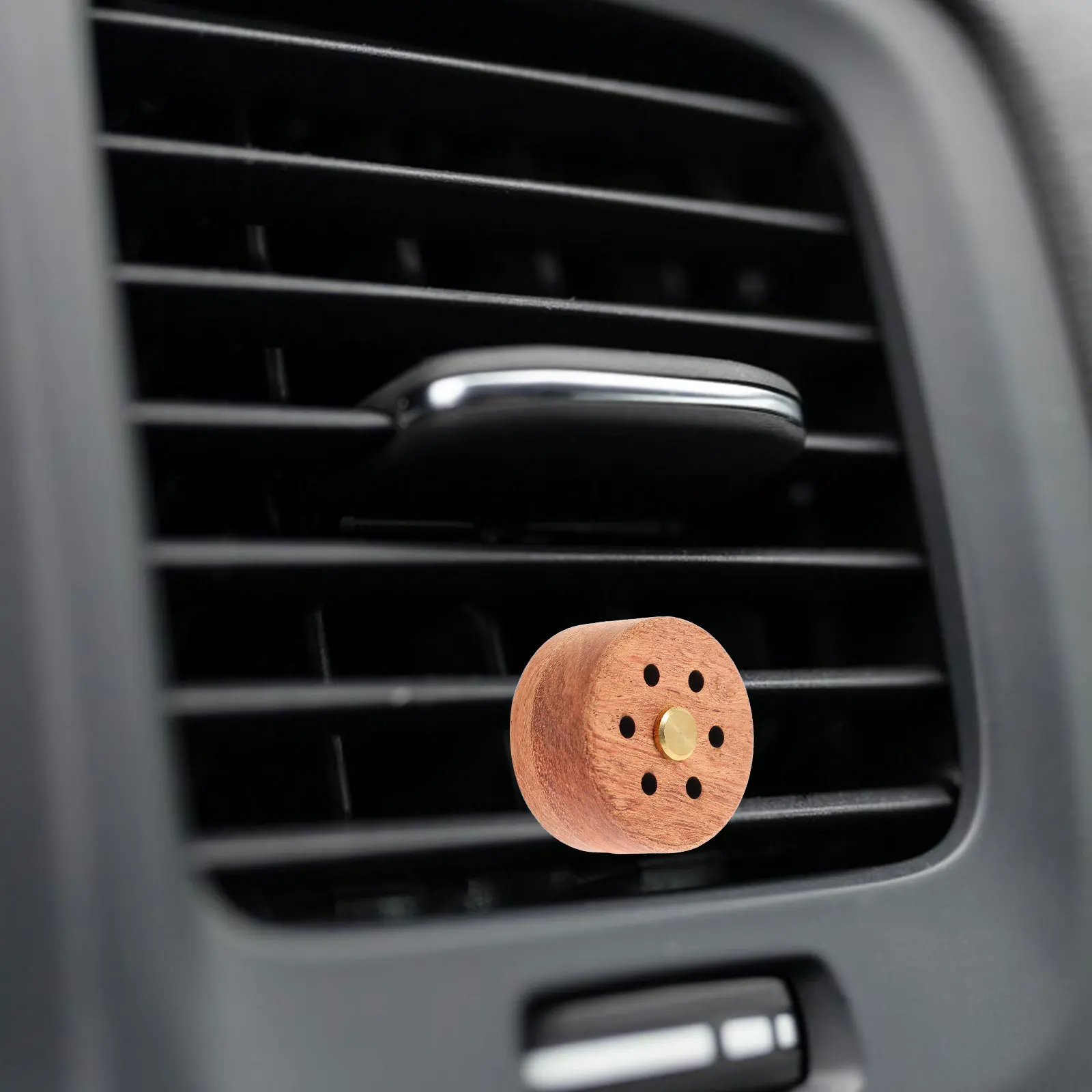 

2pcs Diffuser Essential Oil Car Freshener Decor Automatic Air Fragrance Health Wooden Diffuser Accessories