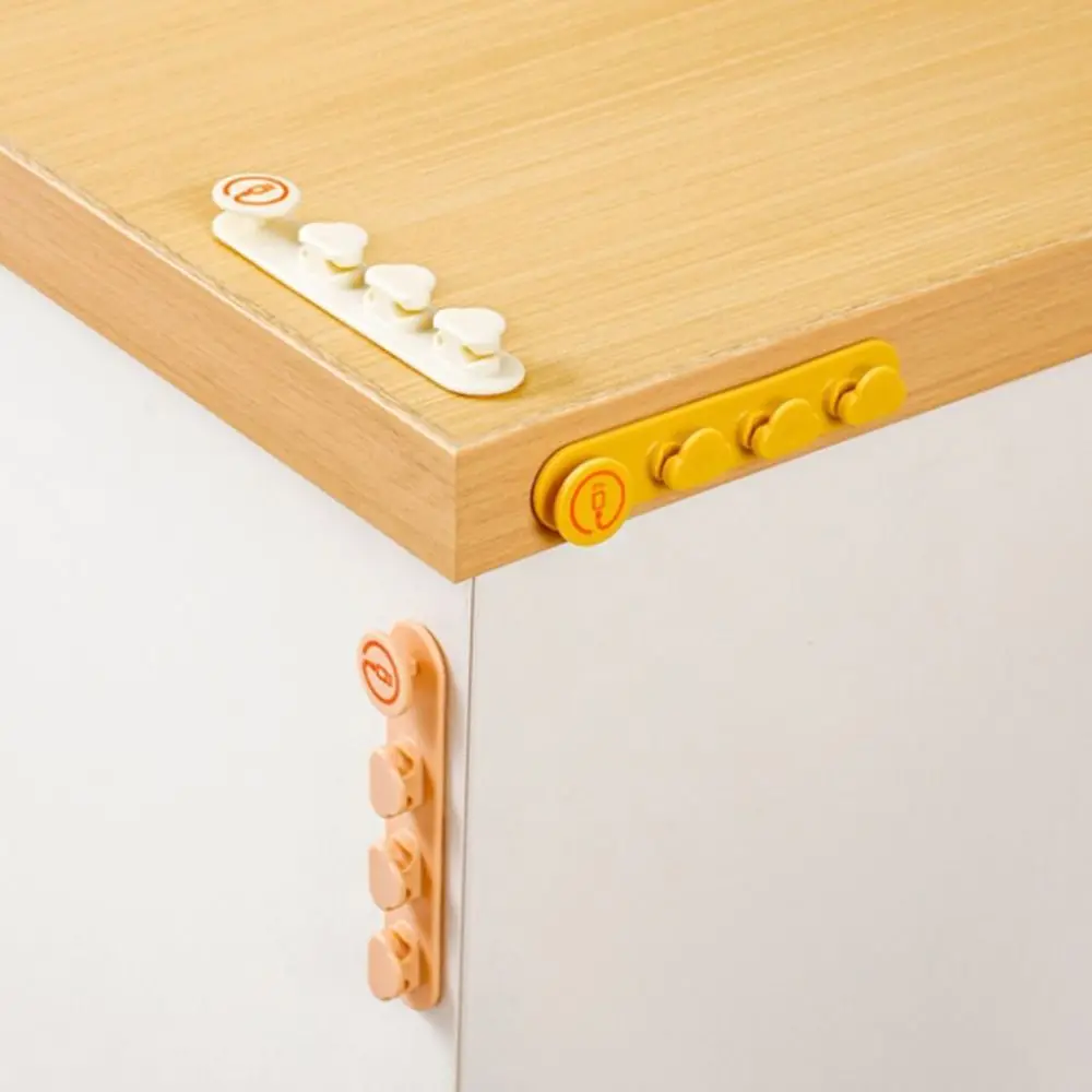 Cord Management Wire Cable Holder Cable Fixed Clip No Punching Flexible Cable Winder Self-Adhesive Nail-Free