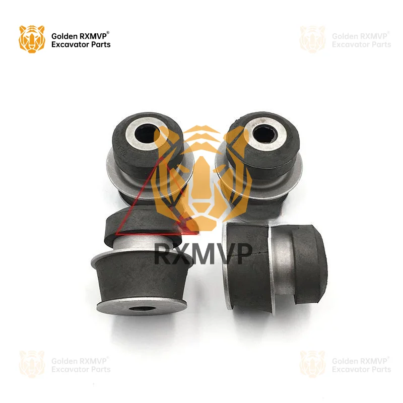 V2203 4pcs/lot Kubota Kx151 155 161 Machine Foot Rubber Engine Mount Foot Cushion Damping Rubber Excavator Parts Digger