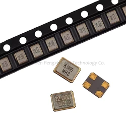 10 Stuks Passieve Kristal Oscillator Smd 3225 48/30/12/16/25/24/26/40/20/8/27/32M Mhz 4 Pins 4 P