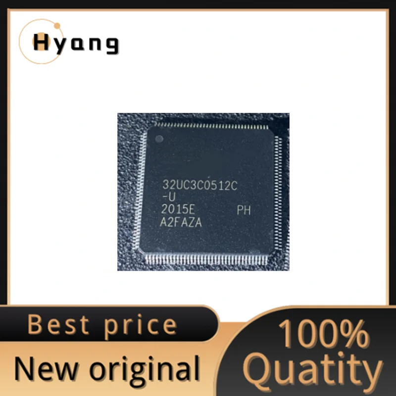 

New Original Imported AT32UC3C0512C-ALZT ALZR 32UC3C0512C-U QFP144 Chips Electronic