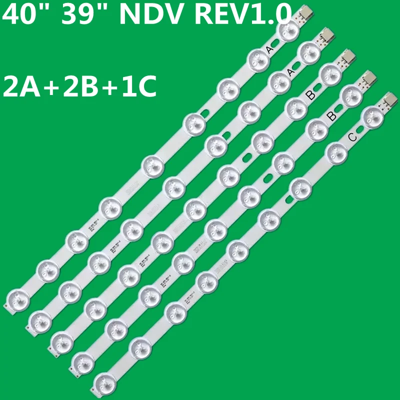 LED Backlight Strip For DLED39167FHD P40LED13 LUX0140003/01 39PFL3008T 40PFL3008H/12 40 NDV REV1.0 VES390UNDC-01 VES400UNDS-01