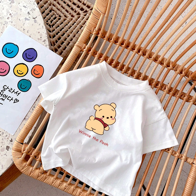 

Summer girls and boys cartoon short-sleeved T-shirt children's fashion children's clothing cotton baby summer clothes