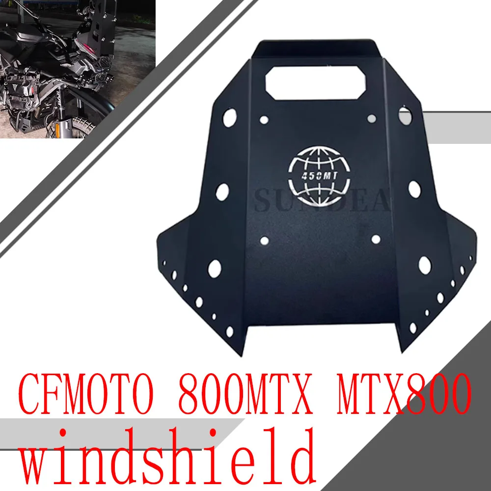 

For CFMOTO 800MTX MTX800 refitted front windshield aluminum alloy competitive heightening windproof protective cover