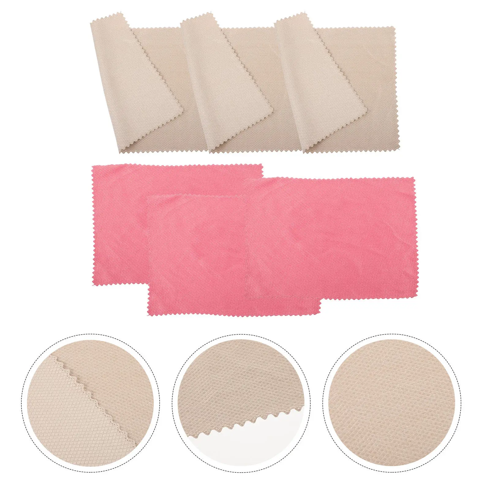 

6pcs Microfiber Dish Towel Kitchen Hand Towels Super Absorbent Cleaning Cloth For Bathroom Durable Reusable Wiping Duster Cloth