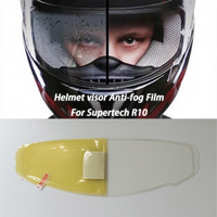 Helmet Anti Fog Film for Alpinestars Supertech R10 Visor Anti Fog Film Sticker Motorcycle Helmets Accessories