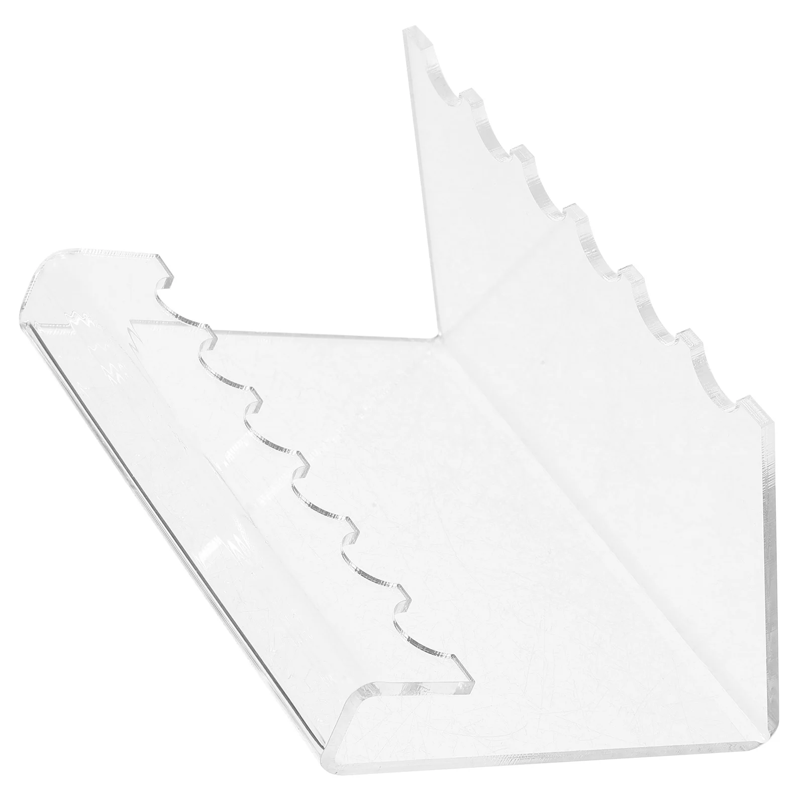 

Acrylic Pen Display Holder Stand 6 Holes Stable Clear Desk Organizer Storage Solution For Pens Pencils Writing Instruments