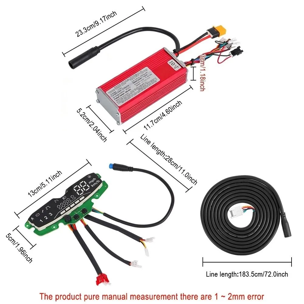 

1 Set E-Scooter Instrument Display For SMARTGYRO K2 Pro Electric Scooter Controller Dashboard Connecting Cable Replace Parts