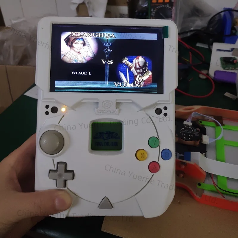 

Dreamcast Portable – 4.3″ 16:9 Display DC motherboard DREAMCAST Pocket Game GDEMU or DREAMSHELL Portable handset Gameboy