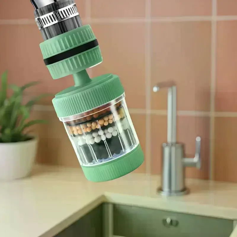 Household Faucet Filter Shower Foamer Universal Rotary Water Purifier Tool