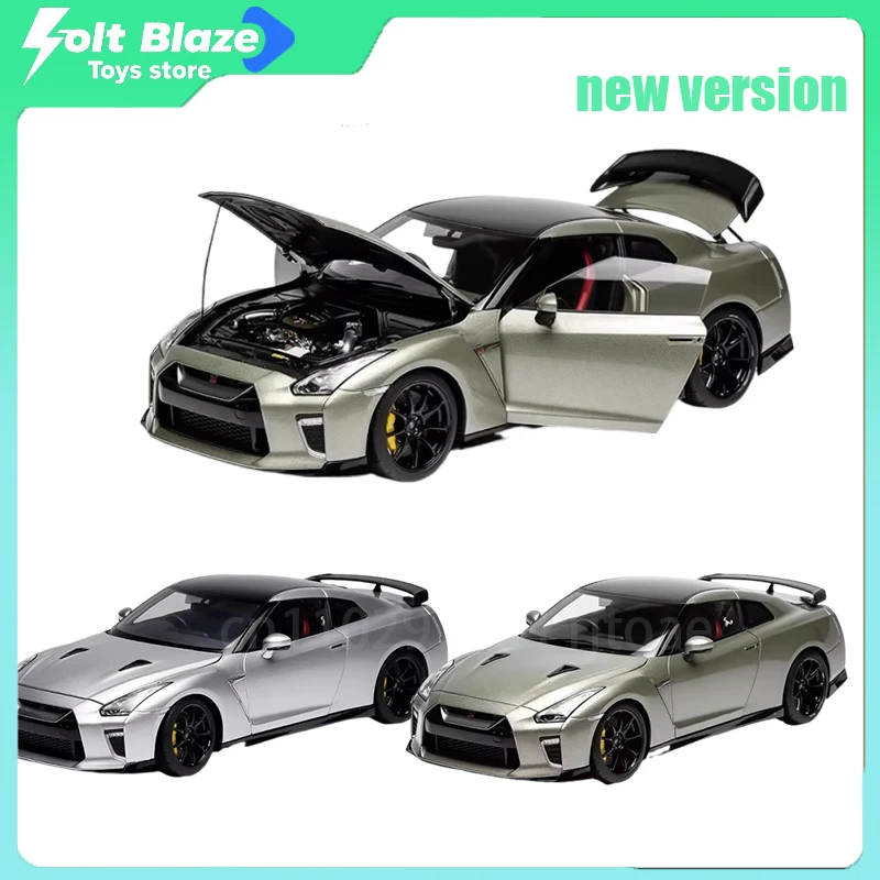 

MOTORHELIX 1/18 Nissan GT-R (R35) Track Edition, разработанная NISMO T-Spec 2022, модель автомобиля, статический дисплей, коллекция мальчиков, подарок