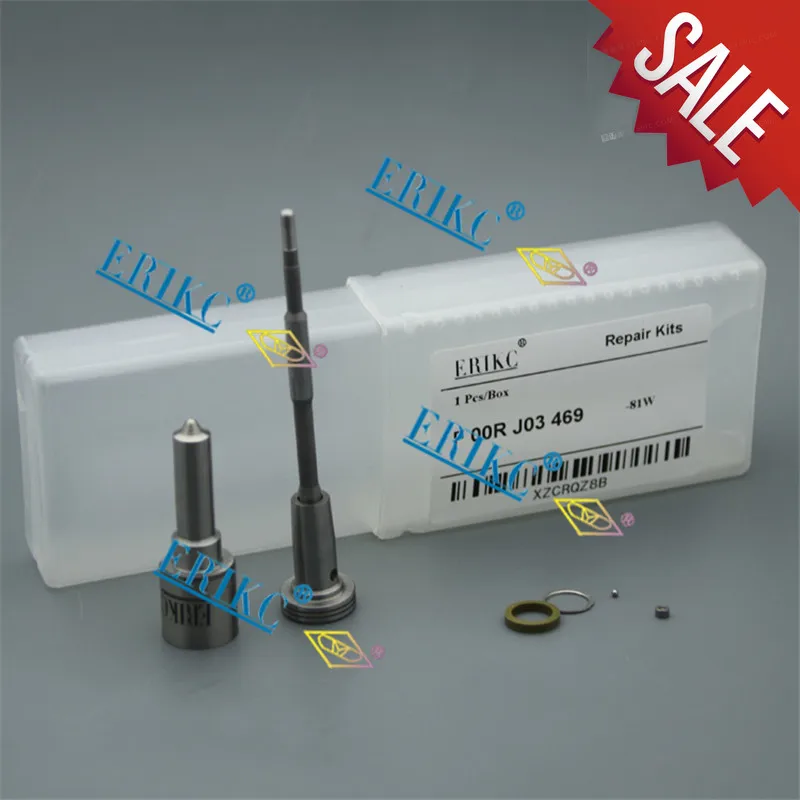 ERIKC F00RJ03469 Diesel 0445120250 Overhaul Repair Kits F 00R J03 469 Nozzle DSLA143P1523 F00R J03 469 for Injector 0445120060