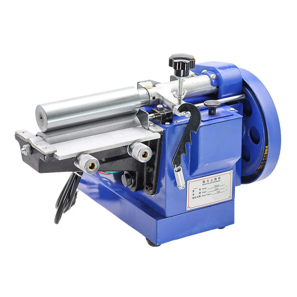 

220V LZ-16CM Strong force glue gluing Machine for paper, Leather, Wood，yellow glue, glue width 16CM