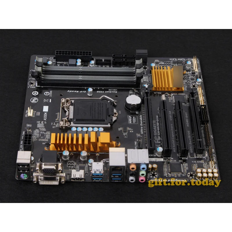 Placa base Original para GIGABYTE GA-H97M-D3H Intel H97 LGA 1150 DDR3 WYORESY