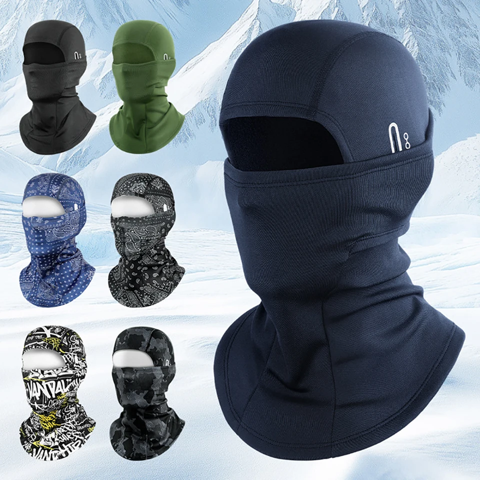 GTUBIKE 1 قطعة بالاكلافا الشتاء الحراري الدراجات قناع يندبروف الباردة مقاومة قناع الدراجة تسلق التزلج دراجة نارية قناع كامل الوجه #1