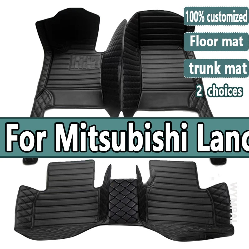 Car Floor Mat For Mitsubishi Lancer II Cedia Virage 2009~ 2014 Accesorios Para Auto Non-slip Floor Mats Car Accessories Interior